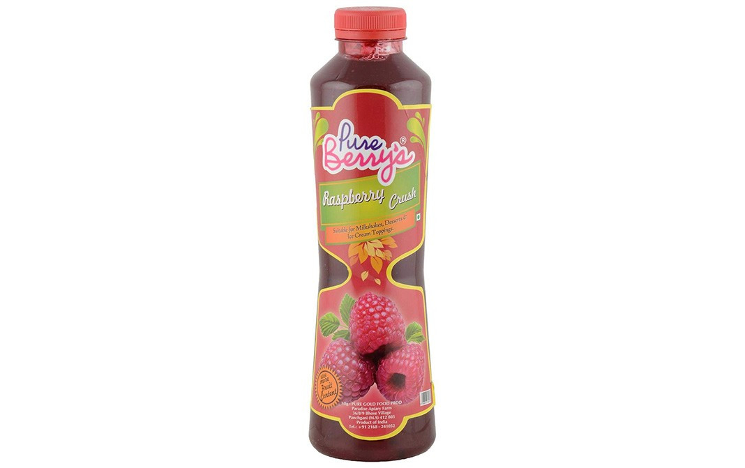 Pure Berry's Raspberry Crush    Bottle  750 millilitre